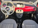Fiat 500 my17 1.2 69 ch eco pack lounge carplay, regulateur, toit panoramique, garantie 12 mois occasion montpellier (34)...