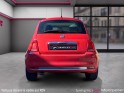 Fiat 500 my17 1.2 69 ch eco pack lounge carplay, regulateur, toit panoramique, garantie 12 mois occasion montpellier (34)...