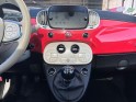 Fiat 500 my17 1.2 69 ch eco pack lounge carplay, regulateur, toit panoramique, garantie 12 mois occasion montpellier (34)...