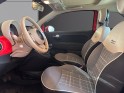 Fiat 500 my17 1.2 69 ch eco pack lounge carplay, regulateur, toit panoramique, garantie 12 mois occasion montpellier (34)...