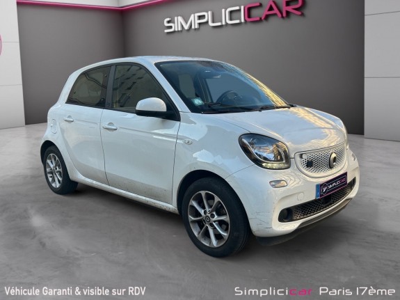 Smart forfour 0,82 ch electrique bva1 passion - garantie 12 mois - camÉra de recul occasion paris 17ème (75)(porte maillot)...