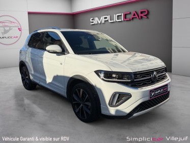Volkswagen t-cross nouveau 1.0 tsi 116 ch dsg7 r-line, carplay, caméra recul, garantie constructeur. occasion simplicicar...