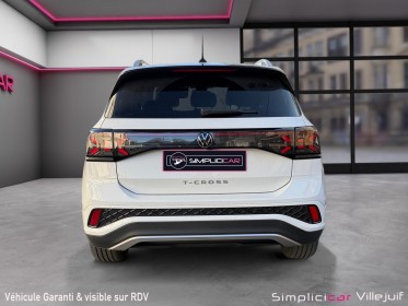 Volkswagen t-cross nouveau 1.0 tsi 116 ch dsg7 r-line, carplay, caméra recul, garantie constructeur. occasion simplicicar...