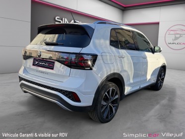 Volkswagen t-cross nouveau 1.0 tsi 116 ch dsg7 r-line, carplay, caméra recul, garantie constructeur. occasion simplicicar...