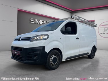 Citroen jumpy fourgon gn m bluehdi 120 ss bvm6  tva récup, 1ere main. garantie 12 mois occasion simplicicar marignane ...