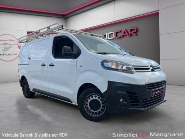 Citroen jumpy fourgon gn m bluehdi 120 ss bvm6  tva récup, 1ere main. garantie 12 mois occasion simplicicar marignane ...