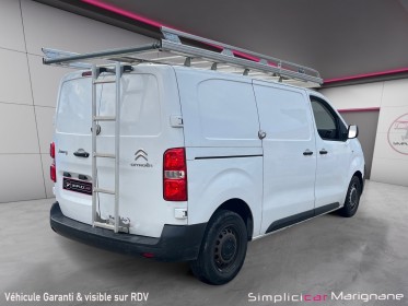 Citroen jumpy fourgon gn m bluehdi 120 ss bvm6  tva récup, 1ere main. garantie 12 mois occasion simplicicar marignane ...