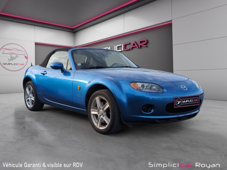 Mazda mx-5 1,8 125 ch elégance cuir chauffant bose révisé garanti 12 mois occasion simplicicar royan simplicicar... Mazda mx-5 1,8 125 ch elégance cuir chauffant bose révisé garanti 12 mois occasion simplicicar royan simplicicar...