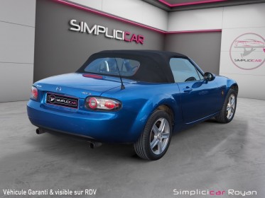 Mazda mx-5 1,8 125 ch elégance cuir chauffant bose révisé  garanti 12 mois occasion simplicicar royan simplicicar...