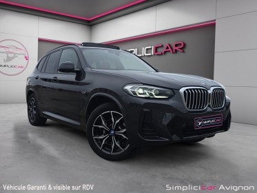 Bmw x3 g01 lci xdrive 292ch m-sport 1ére main - full options toit pano. ouvrant, sièges elec chauffants.... occasion...
