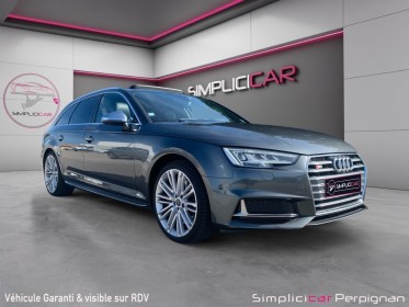 Audi s4 avant v6 3.0 tfsi 354 ch français tiptronic 8 quattro toit ouvrant/bang of oulsen/sièges éléc/caméra garantie...