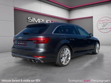 Audi s4 avant v6 3.0 tfsi 354 ch français tiptronic 8 quattro toit ouvrant/bang of oulsen/sièges éléc/caméra garantie...
