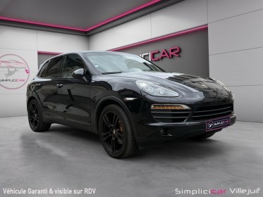 Porsche cayenne s 4.8l v8 400 cv toit ouvrant sièges chauffants full option/entretient complet/carnet porsche garantie 12...