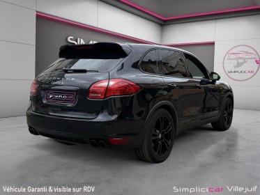 Porsche cayenne s 4.8l v8 400 cv toit ouvrant sièges chauffants full option/entretient complet/carnet porsche garantie 12...