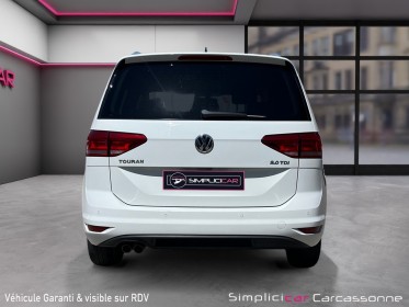 Volkswagen touran 2.0 tdi 150 7pl confortline occasion simplicicar carcassonne simplicicar simplicibike france