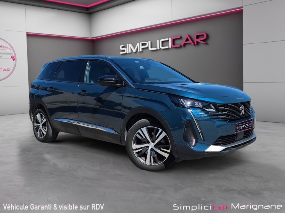 Peugeot 5008 bluehdi 130ch ss eat8 allure pack / camera 360 / carplay / garantie 12 mois occasion simplicicar marignane ...