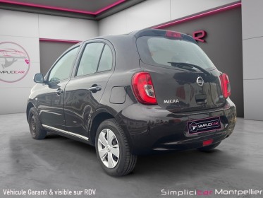 Nissan micra 1.2 - 80ch  faible consommation, moteur À chaine, ideal jeune permis, garantie 12 mois occasion montpellier...