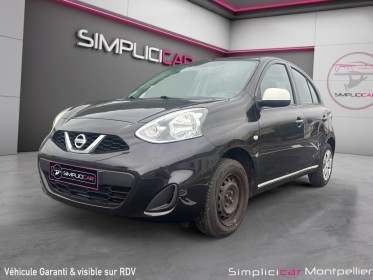 Nissan micra 1.2 - 80ch  faible consommation, moteur À chaine, ideal jeune permis, garantie 12 mois occasion montpellier...