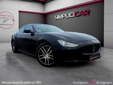 Maserati ghibli 3.0 v6 275ch suivi complet à jour maserati - toit ouvrant - caméra de recul excellent État occasion...