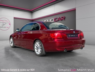 Bmw serie 3 cab e93 335i sport design / carnet entretien ok occasion montreuil (porte de vincennes)(75) simplicicar...