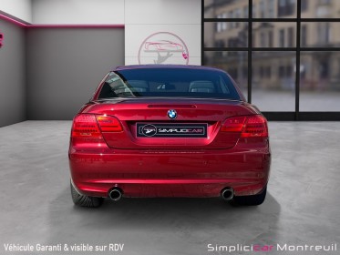 Bmw serie 3 cab e93 335i sport design / carnet entretien ok occasion montreuil (porte de vincennes)(75) simplicicar...