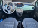 Fiat 500 my20 serie 7 euro 6d 1.2 69 ch eco pack s/s lounge couleur rare, carplay, toit panoramique, régulateur, garantie...