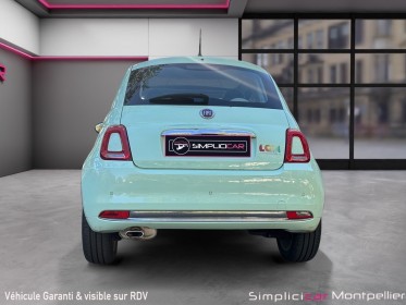 Fiat 500 my20 serie 7 euro 6d 1.2 69 ch eco pack s/s lounge couleur rare, carplay, toit panoramique, régulateur, garantie...