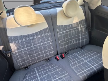Fiat 500 my20 serie 7 euro 6d 1.2 69 ch eco pack s/s lounge couleur rare, carplay, toit panoramique, régulateur, garantie...