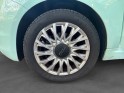Fiat 500 my20 serie 7 euro 6d 1.2 69 ch eco pack s/s lounge couleur rare, carplay, toit panoramique, régulateur, garantie...