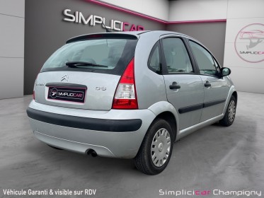 Citroen c3 c3 1.4 hdi climatisation - distribution faite occasion champigny-sur-marne (94) simplicicar simplicibike france