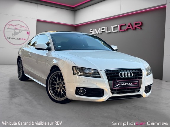 Audi a5 a5 2.7 v6 tdi 190 dpf s line multitronic a occasion cannes (06) simplicicar simplicibike france