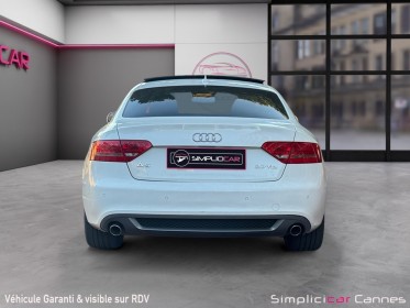 Audi a5 a5 2.7 v6 tdi 190 dpf s line multitronic a occasion cannes (06) simplicicar simplicibike france