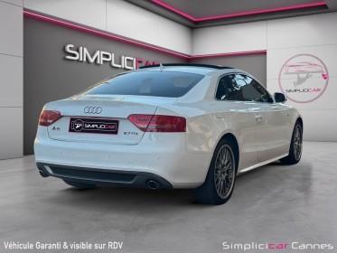 Audi a5 a5 2.7 v6 tdi 190 dpf s line multitronic a occasion cannes (06) simplicicar simplicibike france