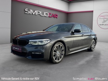 Bmw serie 5 g30 520d 190 ch bva8 m sport   camera 360° son harman kardon toit ouvrant apple carplay occasion simplicicar...