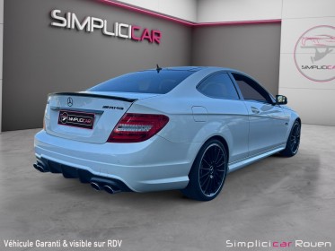 Mercedes classe c coupe 63 amg 457 occasion simplicicar rouen simplicicar simplicibike france