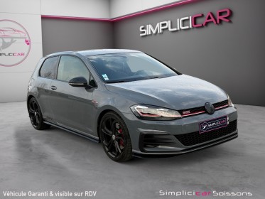 Volkswagen golf 2.0 tsi 290 dsg7 gti tcr - ja19/carplay/caméra/acc/cockpit - garantie 12 mois occasion simplicicar soissons...