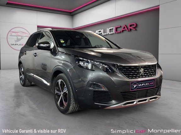 Peugeot 3008 gt 180ch eat8 attelage carplay camera de recul 360 occasion montpellier (34) simplicicar simplicibike france