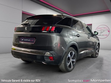 Peugeot 3008 gt 180ch eat8 attelage carplay camera de recul 360 occasion montpellier (34) simplicicar simplicibike france