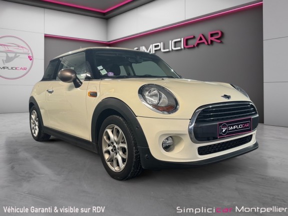 Mini hatch 3 portes f56 one 102ch toit ouvrant garantie 12 mois occasion montpellier (34) simplicicar simplicibike france
