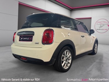 Mini hatch 3 portes f56 one 102ch toit ouvrant garantie 12 mois occasion montpellier (34) simplicicar simplicibike france