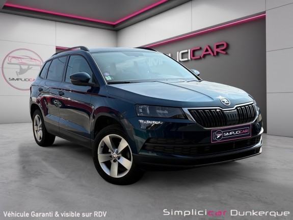 Skoda karoq 1.5 tsi 150 ch act dsg7 ambition / 1ere main /  caméra de recul / carplay / radar arrière occasion simplicicar...