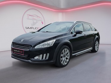 Peugeot 508 rxh - hybrid4 2.0 hdi 163ch  electric 37ch - affichage tête haute - toit panoramique - occasion simplicicar...