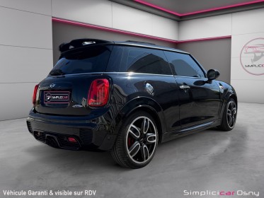 Mini hatch 3 portes f56 231 ch john cooper works bva6 finition jcw || garantie 12 mois || exclusive design occasion osny...