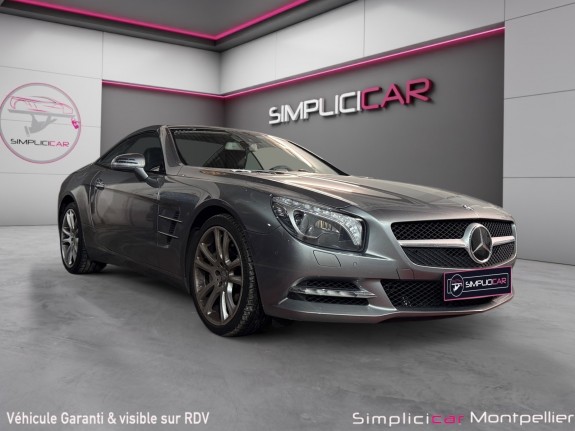 Mercedes classe sl roadster 500 garantie 12 mois harman kardon magic sky control suspensions adaptatives alarme regulateur......