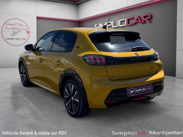 Peugeot 208 electrique 50kwh 136ch gt line/ caméra/carplay occasion montpellier (34) simplicicar simplicibike france