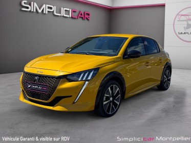 Peugeot 208 electrique 50kwh 136ch gt line/ caméra/carplay occasion montpellier (34) simplicicar simplicibike france