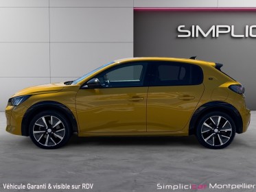 Peugeot 208 electrique 50kwh 136ch gt line/ caméra/carplay occasion montpellier (34) simplicicar simplicibike france
