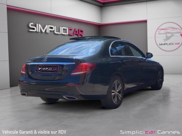 Mercedes classe e 220 d 9g-tronic avantgarde line occasion cannes (06) simplicicar simplicibike france