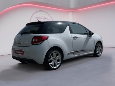 Citroen ds3 e-hdi 90 so chic/ courroie ok/ sièges chauffants/ intérieur cuir occasion simplicicar orgeval  simplicicar...