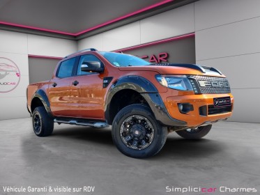 Ford ranger double cabine magnifique 3.2 tdci 200 4x4 wildtrak a   garantie 12 mois occasion simplicicar charmes simplicicar...